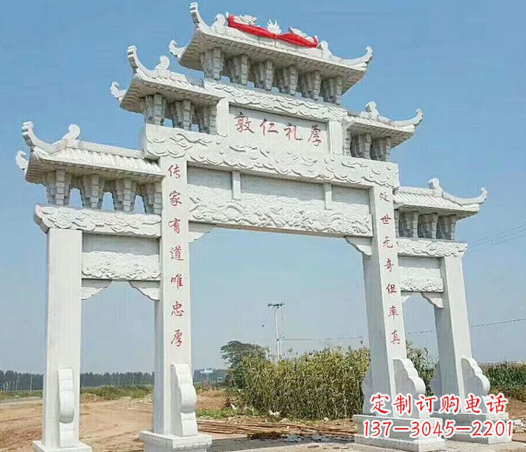 宁夏牌坊石雕,装点你的生活