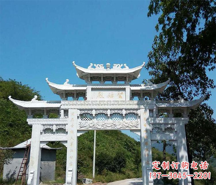 宁夏钜大牌坊石雕——传承古典精美之美