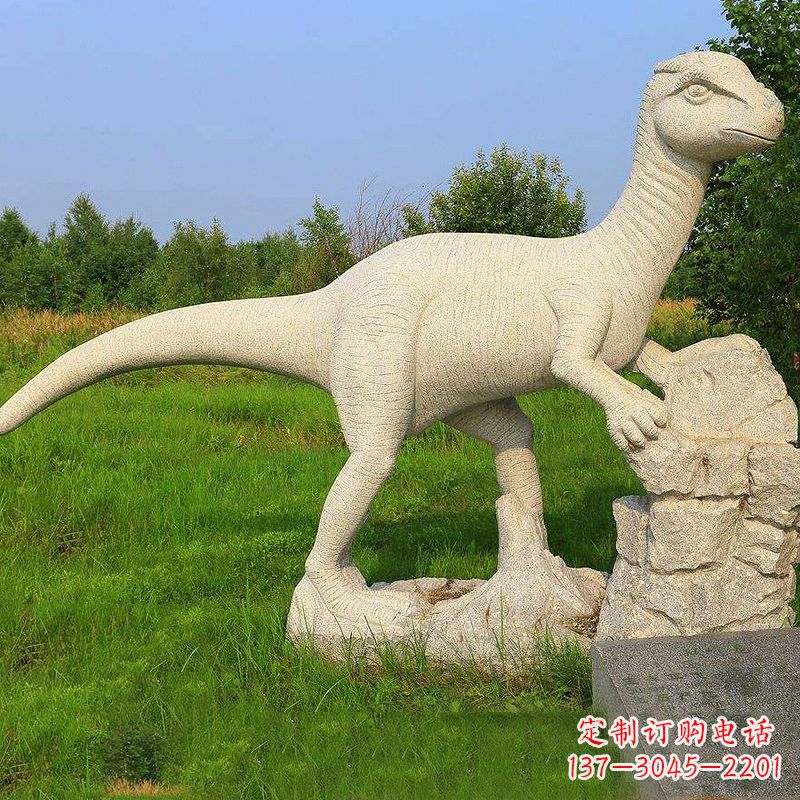 宁夏雕刻恐龙的砂岩艺术