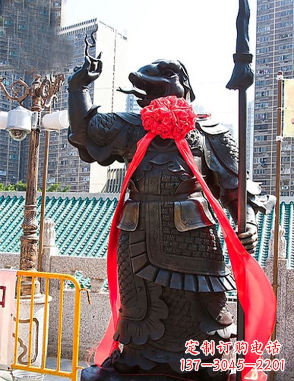 宁夏雕刻古老传统,欣赏十二生肖蛇雕塑