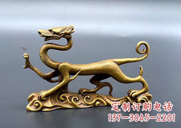 宁夏精美青龙雕塑深受艺术爱好者欢迎