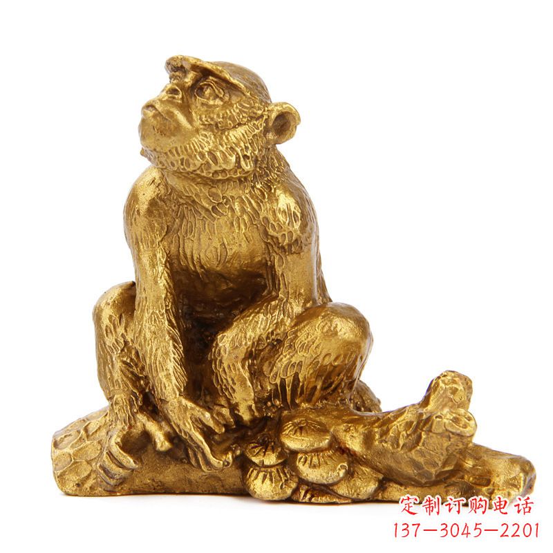 宁夏铸铜鎏金动物雕塑,给家居添彩
