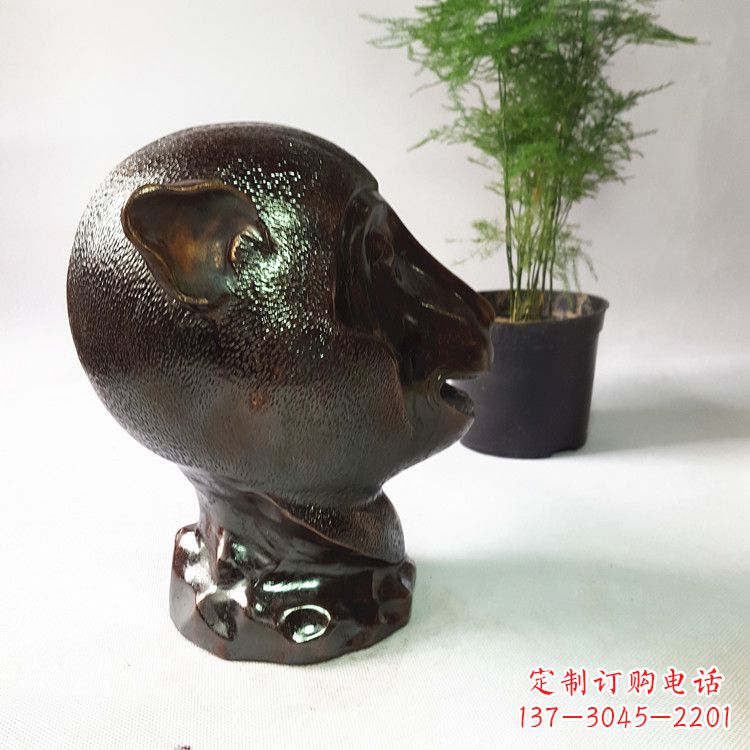 宁夏中领雕塑:精美艺术品——猴年生肖铜兽雕塑