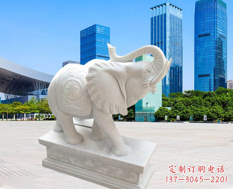 宁夏高品质大象喷泉雕塑