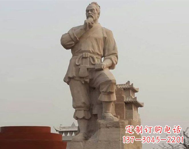 宁夏重拾古代风采，中领雕塑打造高贵的鲁班雕塑