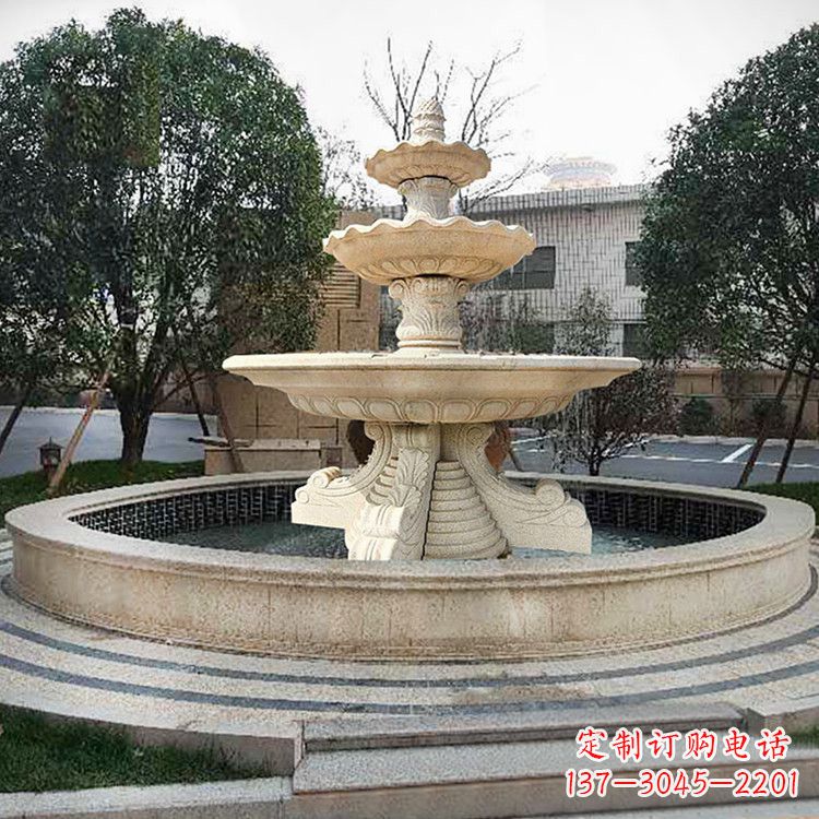 宁夏石雕花盆,高端定制雕塑