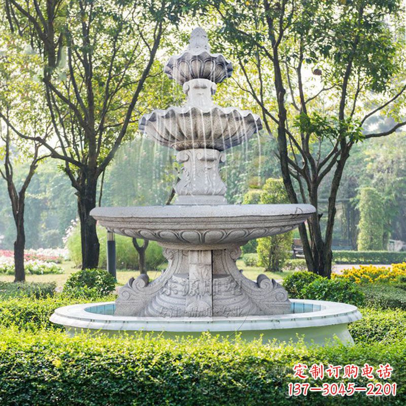 宁夏石雕喷泉 喷水池
