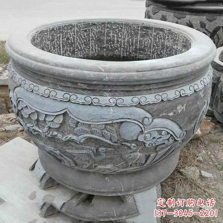 宁夏石刻园林鱼缸