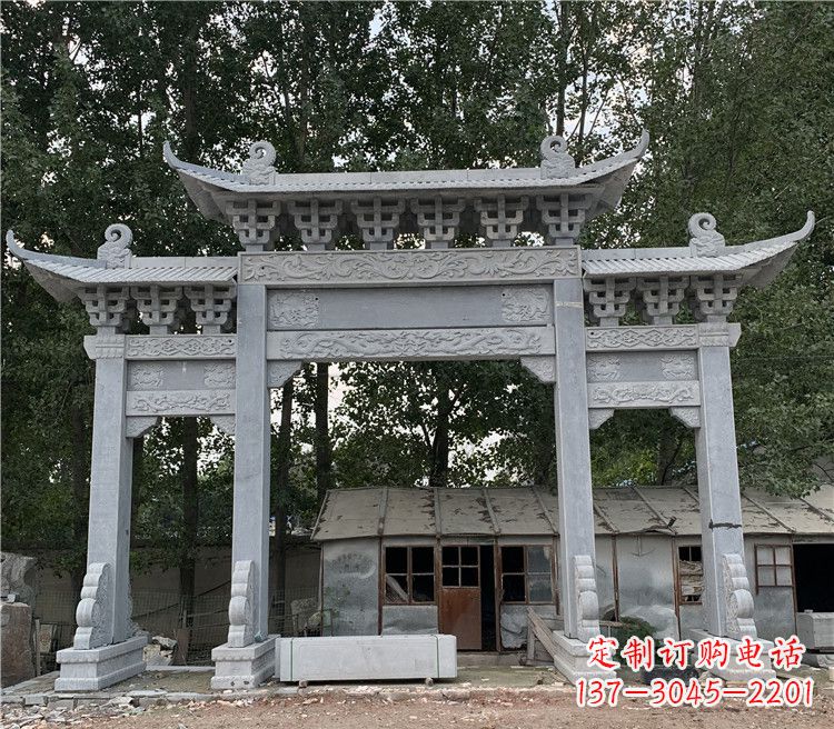 宁夏石牌坊石雕牌坊