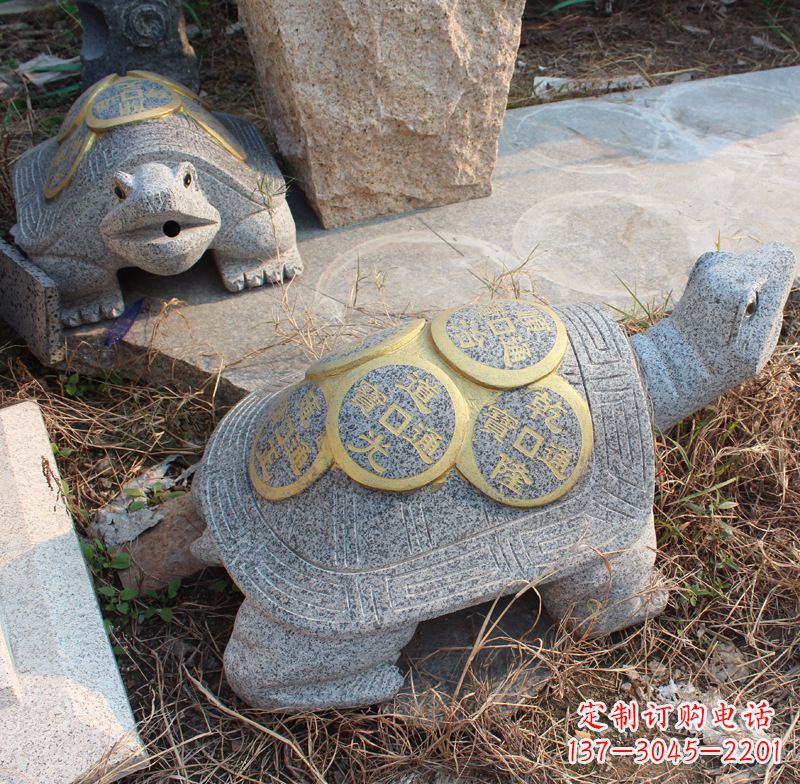 宁夏水池乌龟石雕