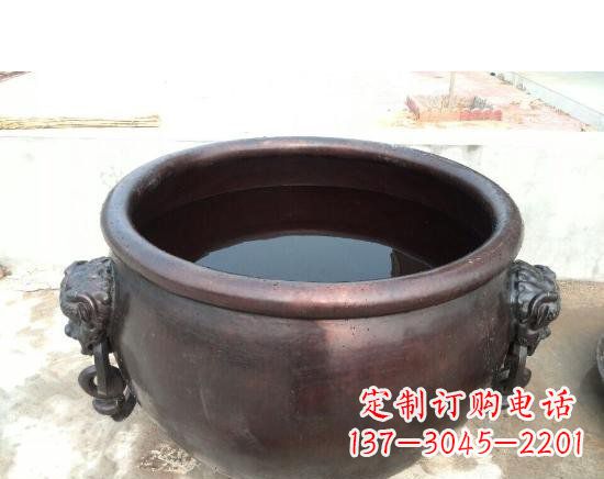 宁夏水缸寺庙铜雕