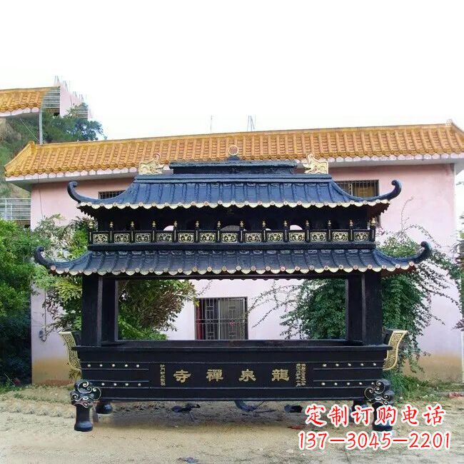 宁夏寺庙宗祠香炉雕塑