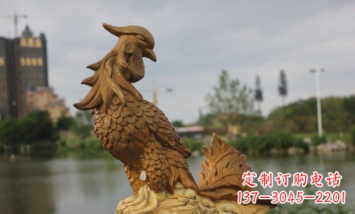 宁夏铜雕凤凰古代神兽雕塑