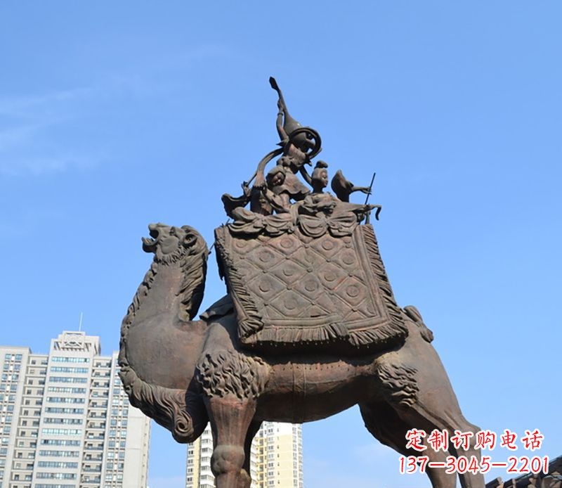 宁夏铜雕骆驼