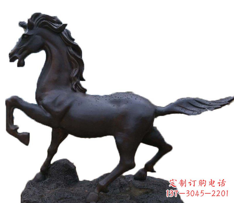 宁夏铜雕马动物雕塑