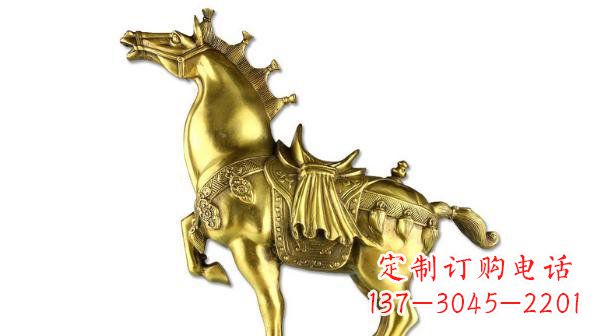 宁夏铜雕马公园动物雕塑