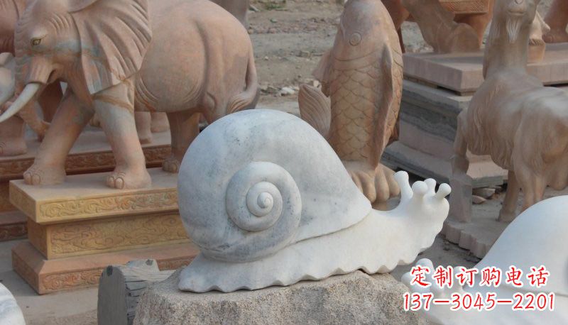 宁夏蜗牛石雕