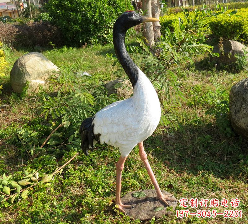 宁夏仙鹤祥云雕塑