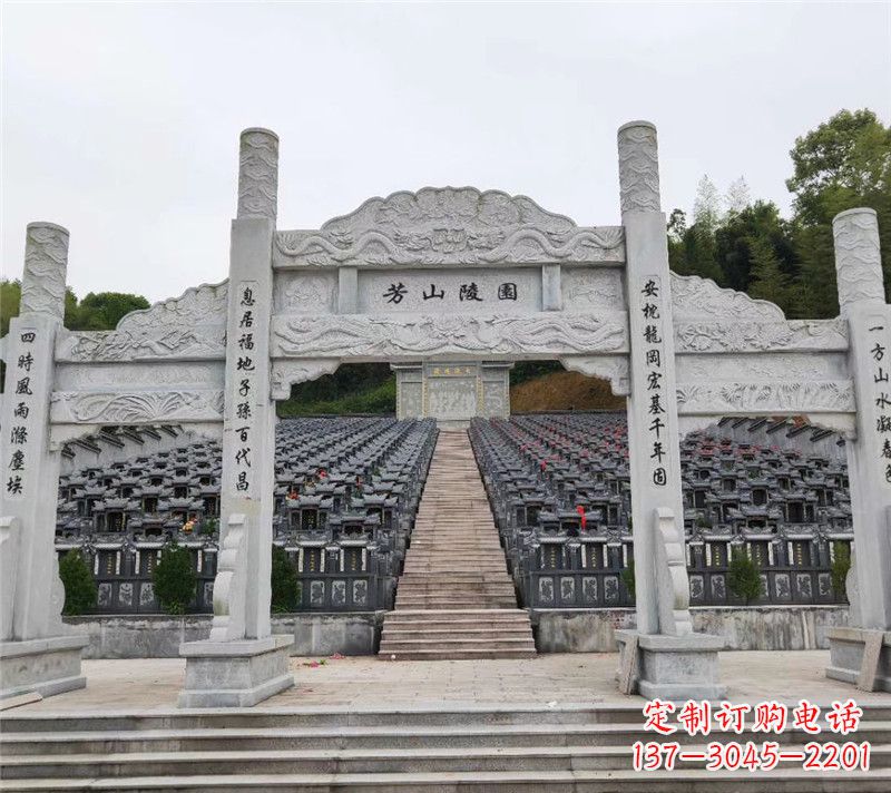 宁夏现代石牌坊