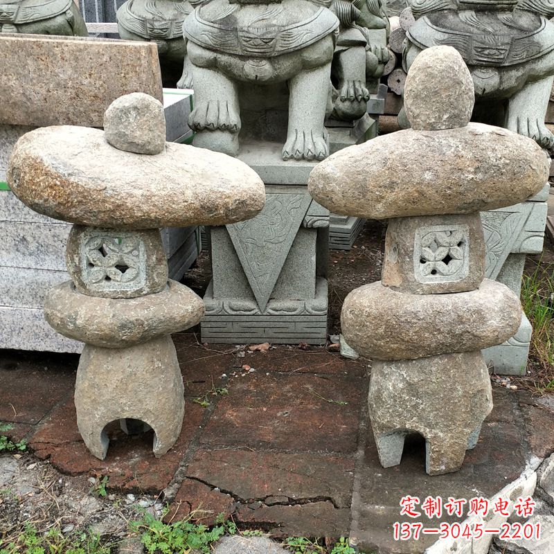 宁夏异形现代石灯笼