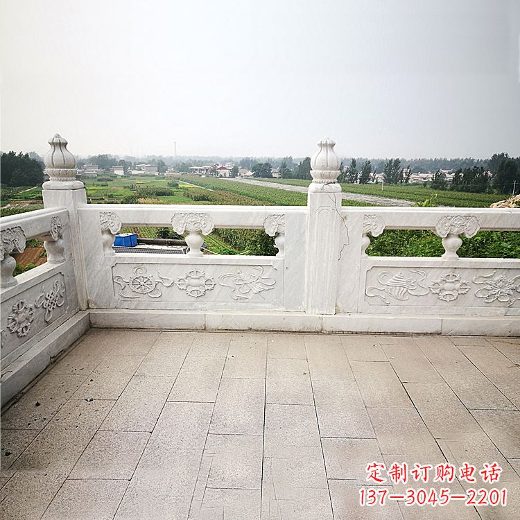 宁夏园林仿古石刻石栏杆