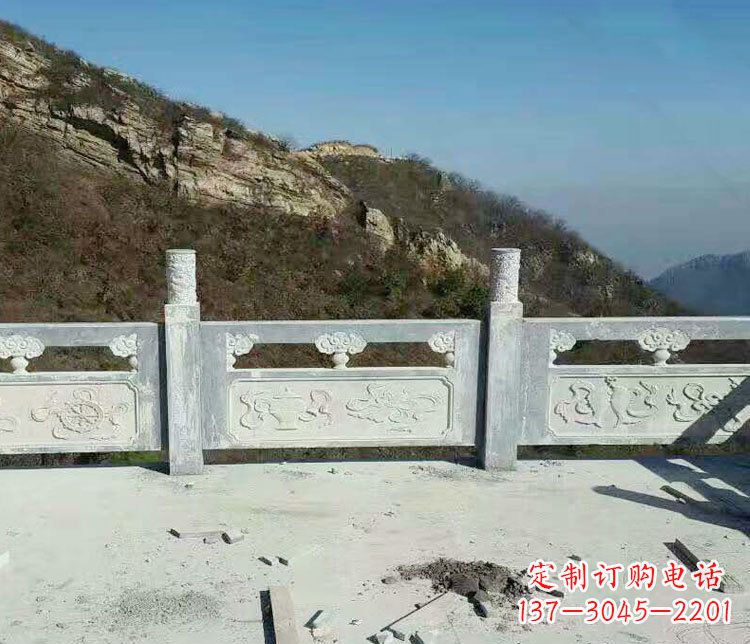 宁夏园林仿古石栏板景观石雕_2 (3)