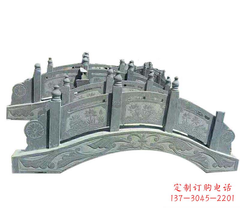 宁夏园林仿古石栏板景观石雕_2