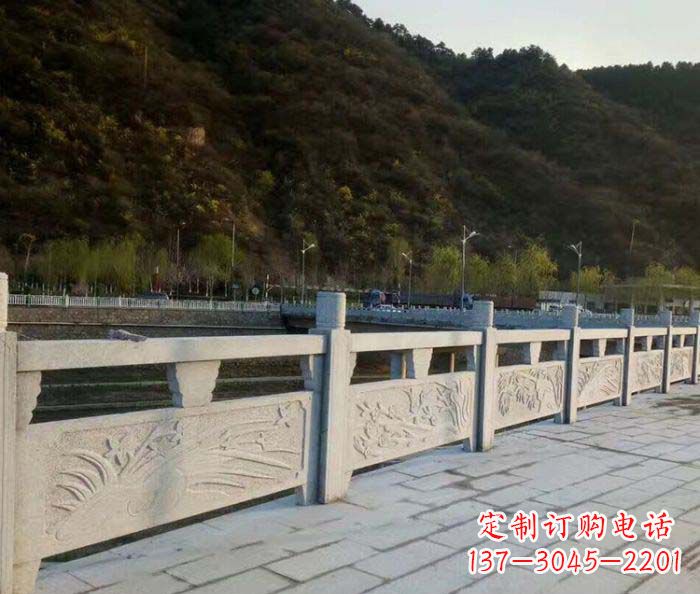 宁夏园林景观大理石浮雕栏板