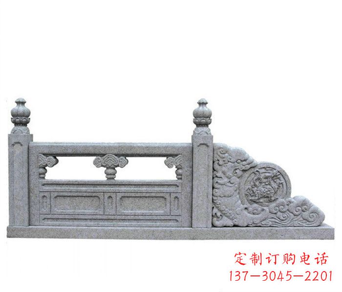 宁夏园林景观大理石栏板雕塑 (2)