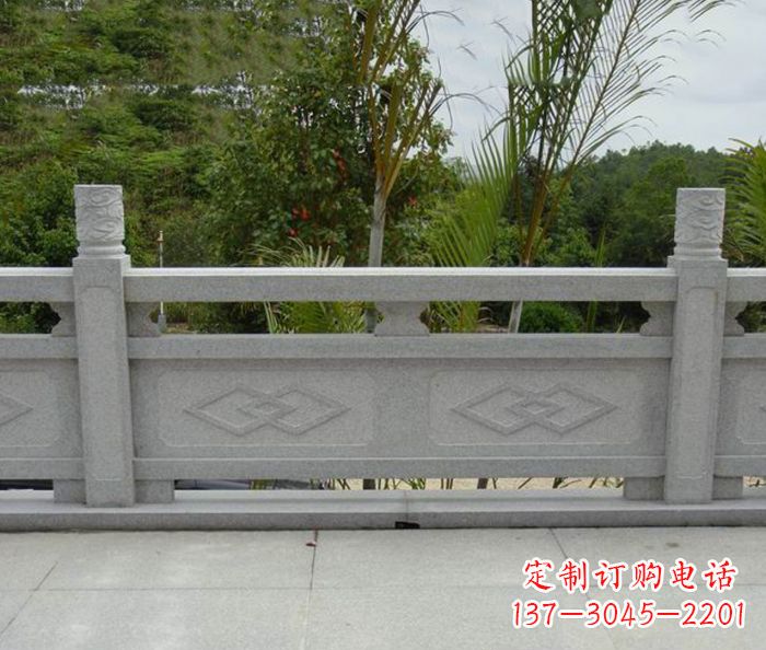 宁夏园林景观大理石栏板雕塑 (3)