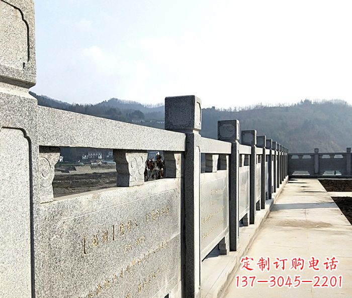 宁夏园林景观大理石栏板石雕 (14)