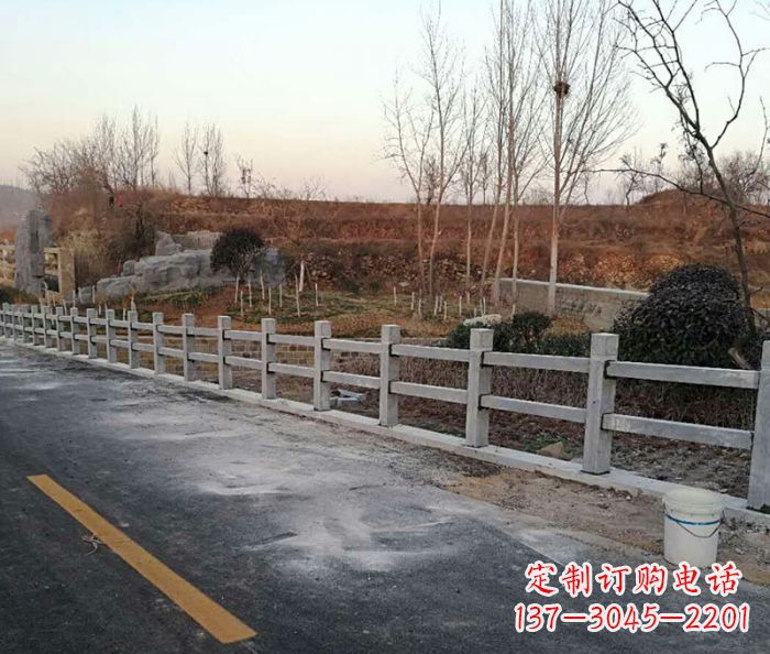 宁夏园林景观大理石栏杆石雕 (2)