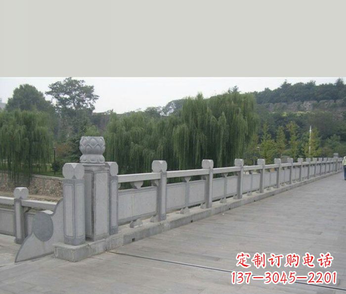 宁夏园林景观大理石栏杆石雕 (4)
