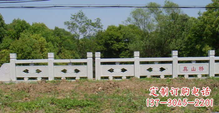 宁夏园林景观真山桥石雕栏板 (2)
