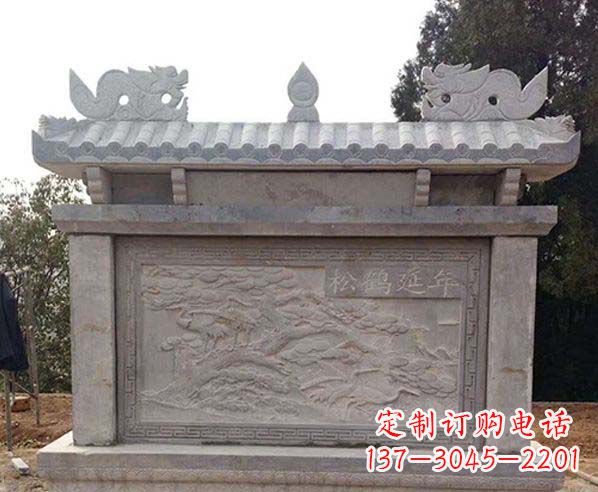 宁夏园林石影壁景观石雕