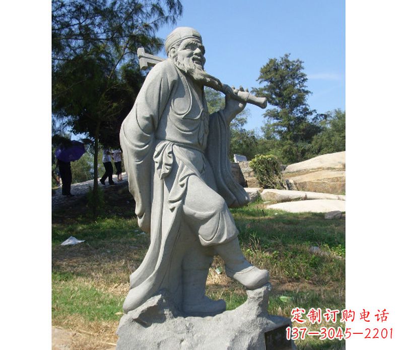 宁夏张果老八仙雕塑