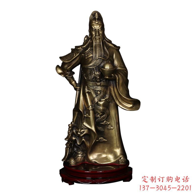 宁夏招财武财神关公佛像