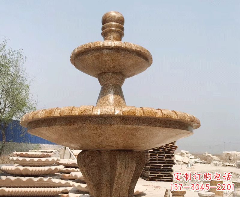 宁夏中式石雕喷泉