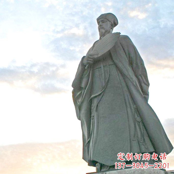宁夏诸葛亮雕塑-三国著名历史人物雕像