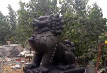 宁夏獬豸铸铜雕塑