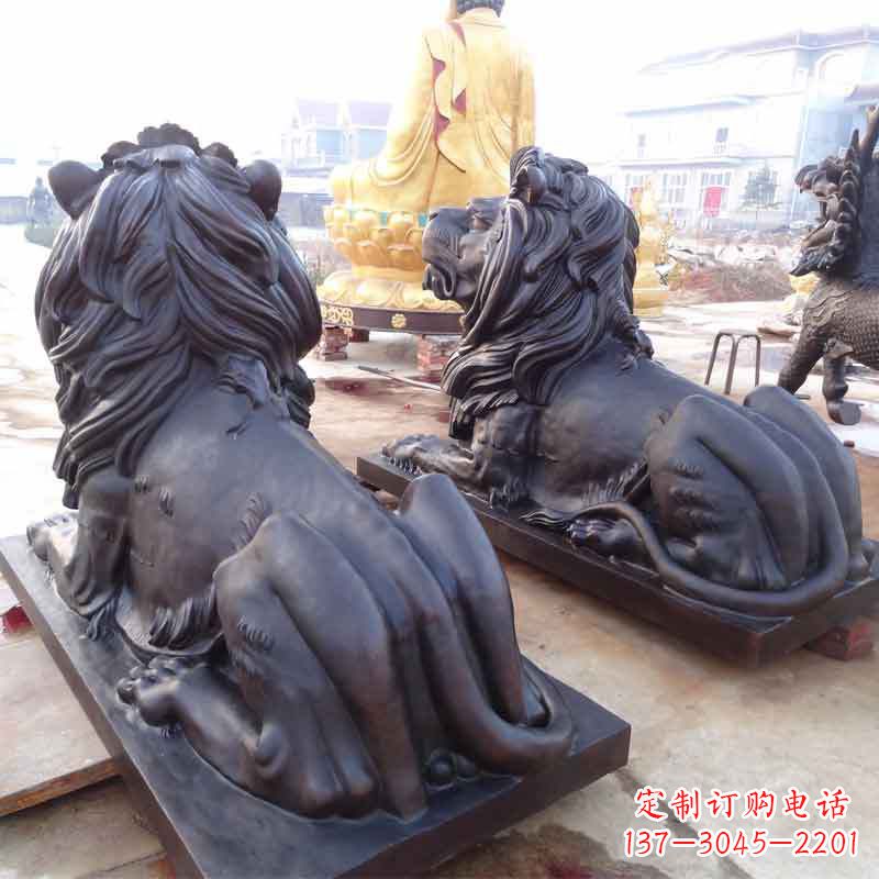 宁夏铸铜汇丰狮子