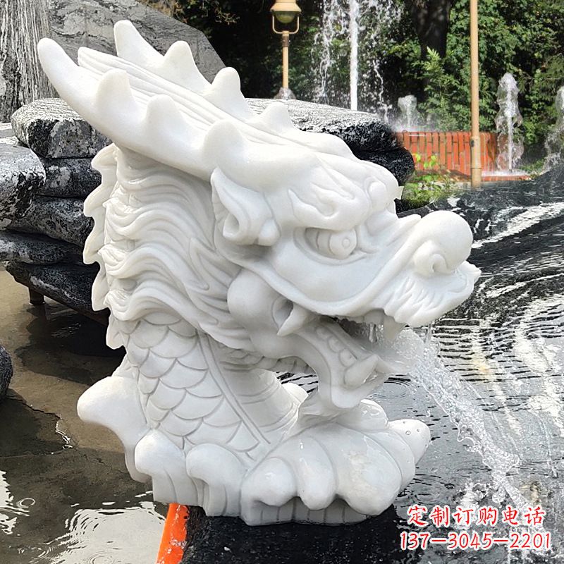 宁夏自然石石雕流水喷泉