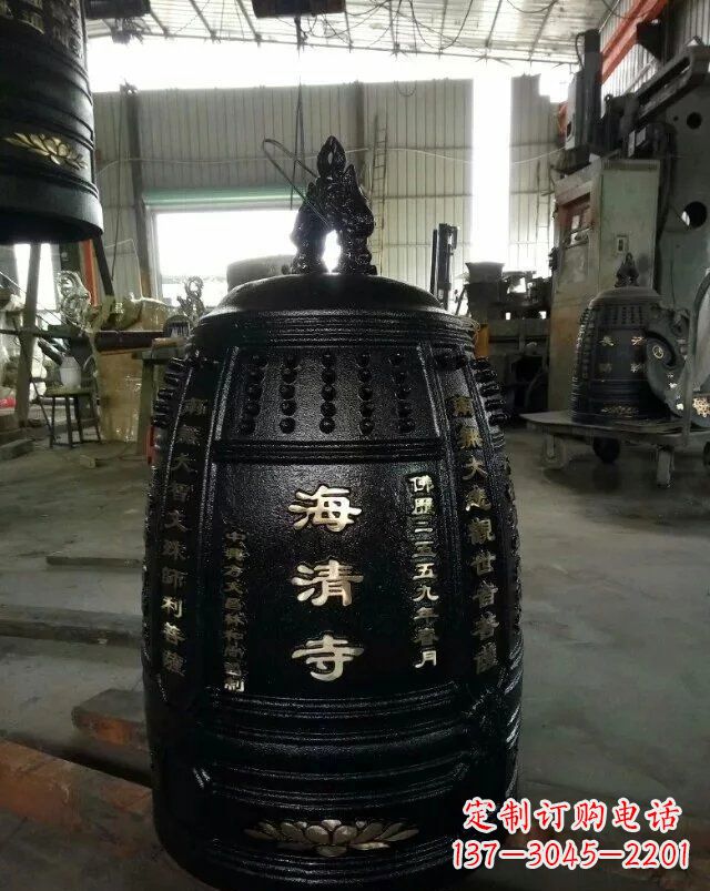 宁夏宗教庙宇铸铜钟